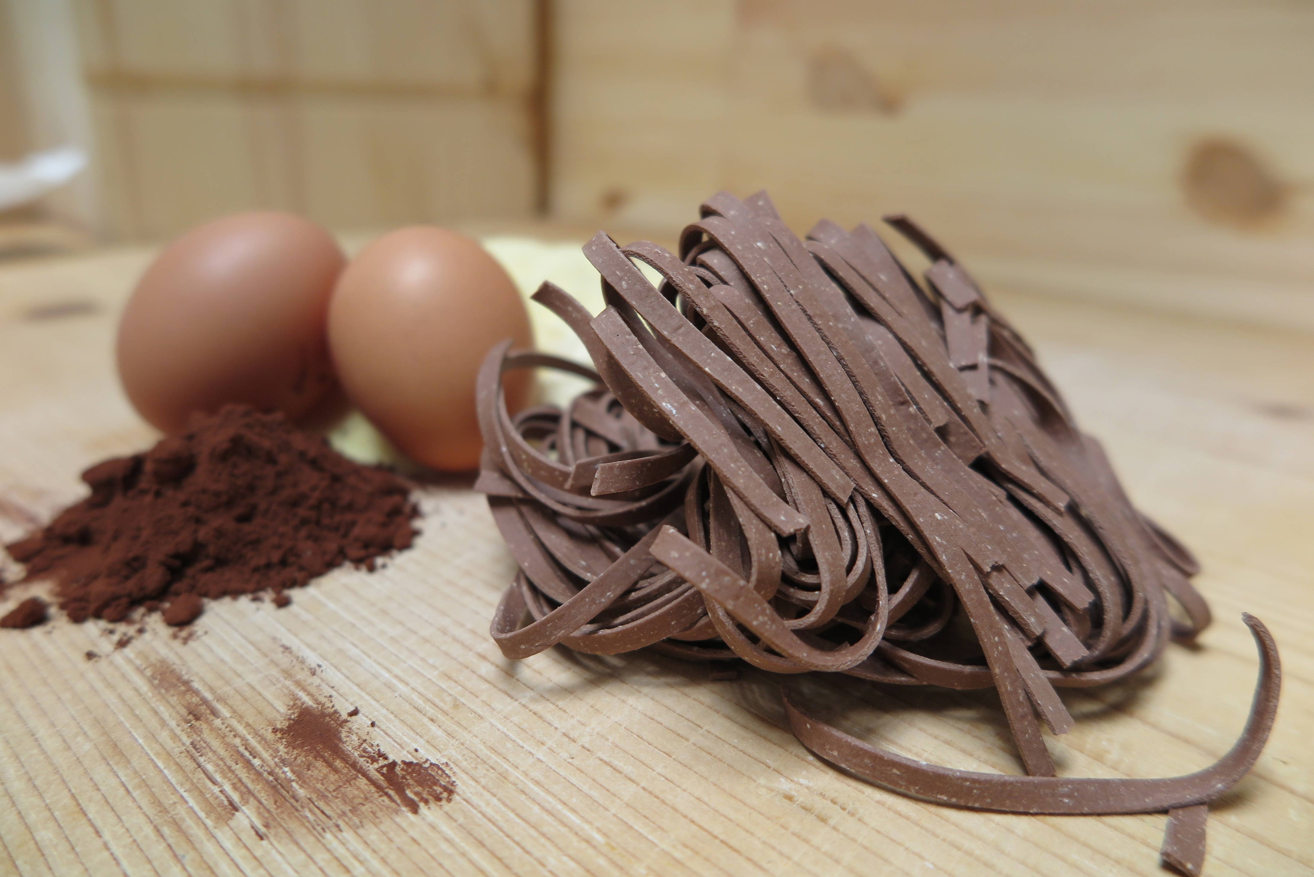 TAGLIATELLE AL CACAO